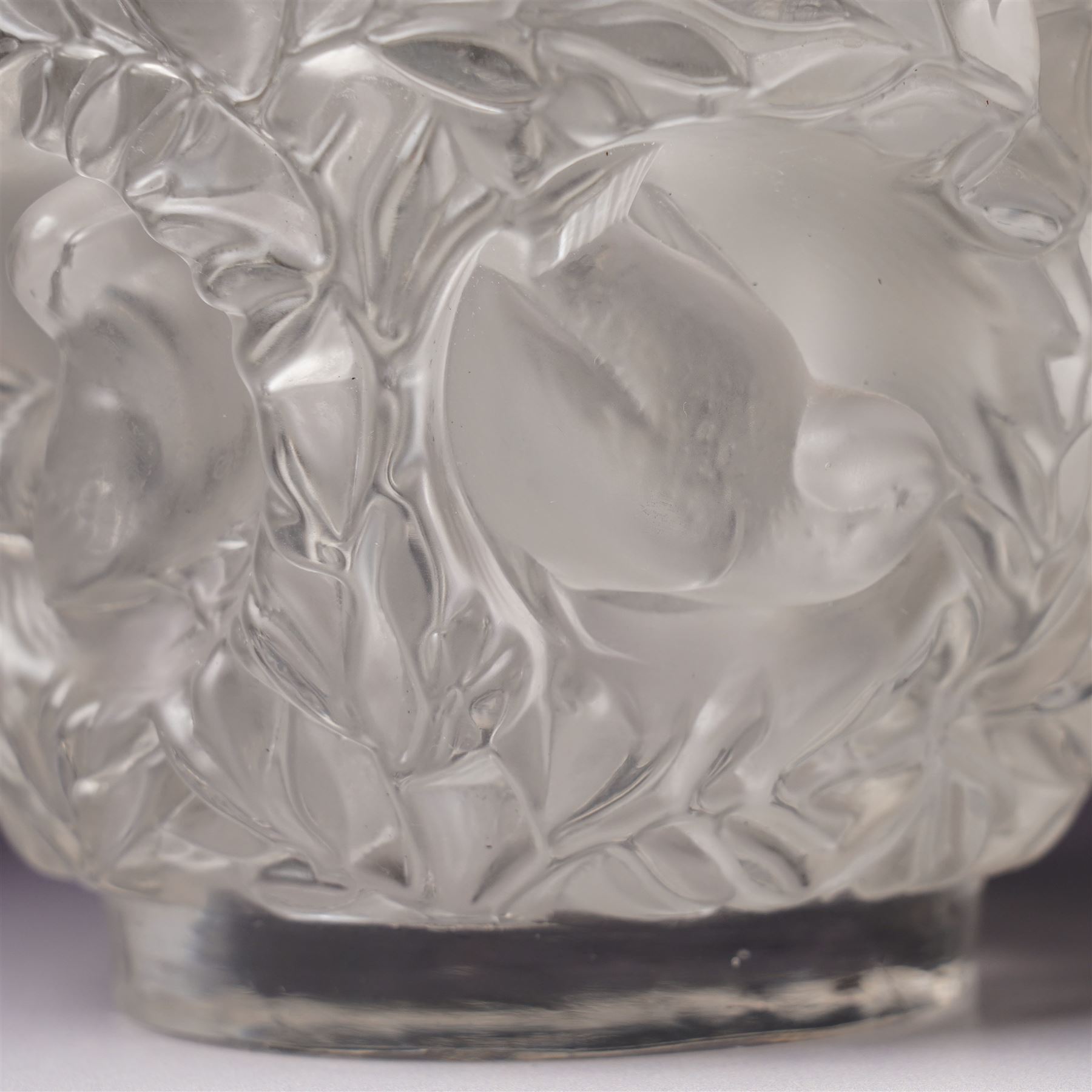 Lalique clear and frosted glass 
