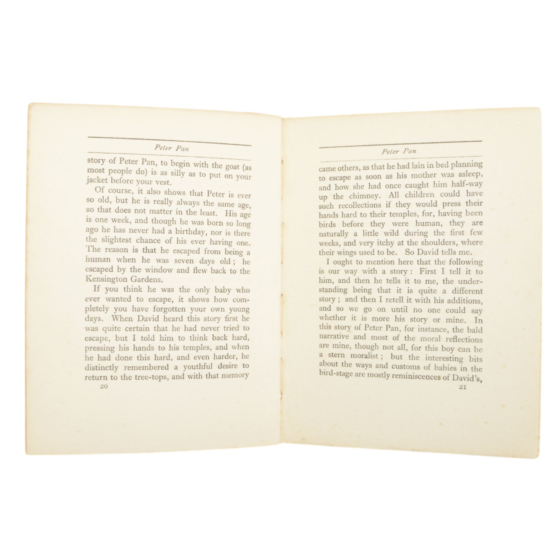 Barrie, J.M; 'Peter Pan in Kensington Gardens', first edition, pub. Hodder & Stoughton, London, with illustrations by Arthur Rackham, in red cloth with gilt vignette and lettering to spine