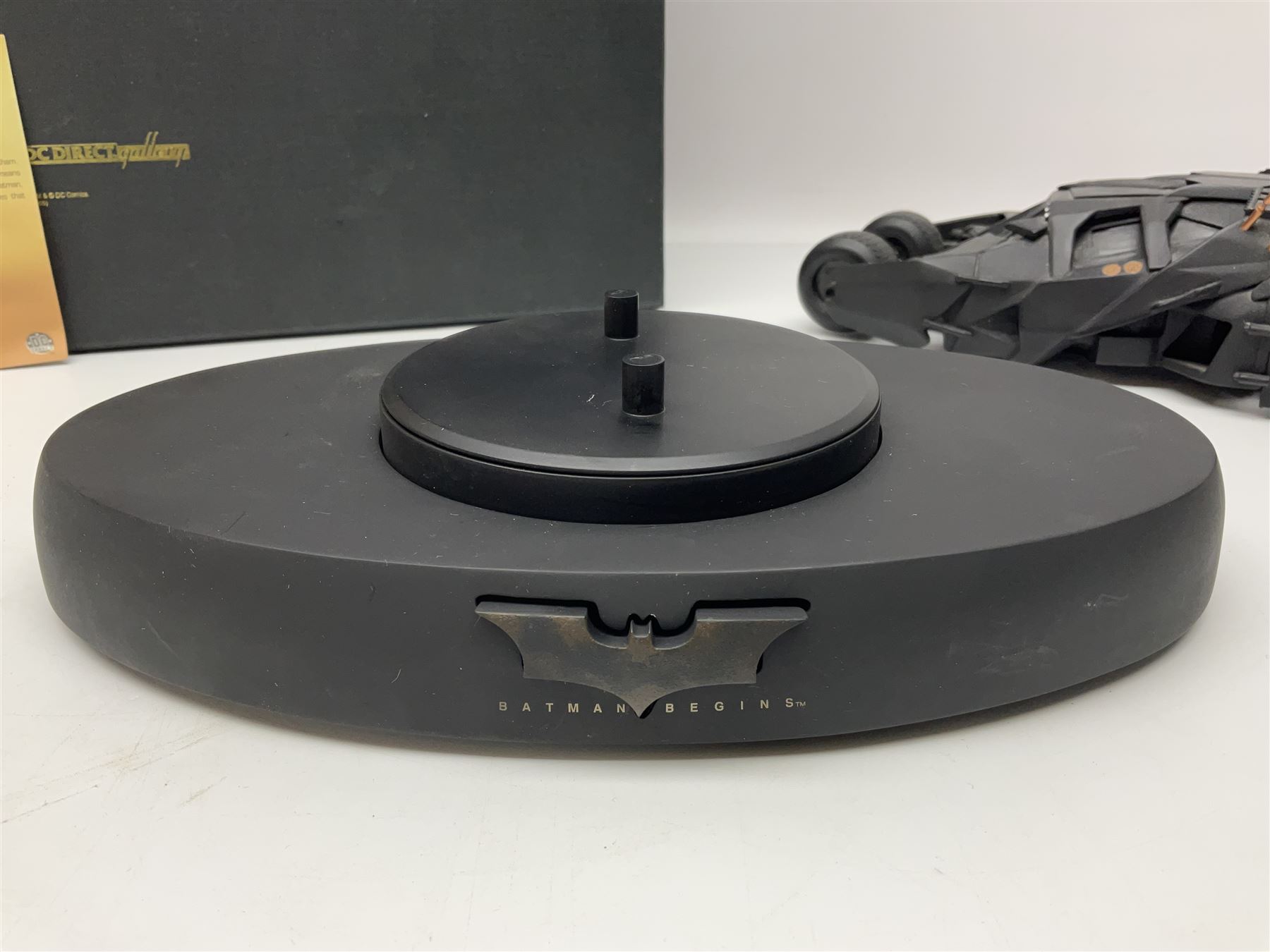 DC Direct Gallery ‘Batman Begins’ Batmobile Replica no. 1906/2600, with original box and certificate of authenticity 