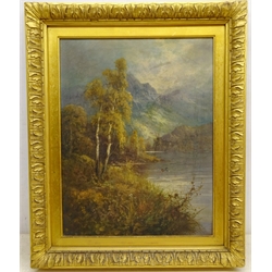  Frank Hider (British 1861-1933): 'Autumn in the Highlands', oil on canvas signed, titled verso 45cm x 34cm  