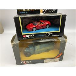 Corgi - two Vintage Glory of Steam die-cast models Nos.80202 & 80204; four Classics lorries Nos.12101,13602 (Archive),13903 & 19901; two other models; and quantity of modern catalogues