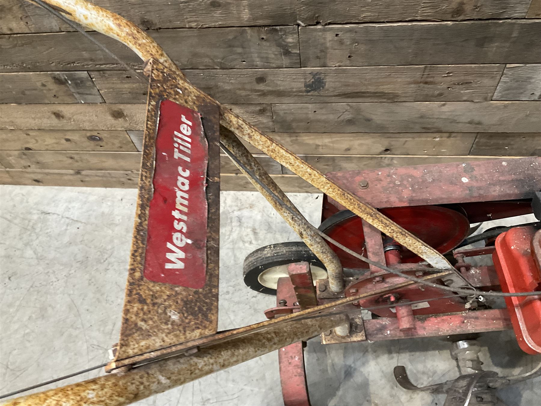 Westmac petrol garden tiller