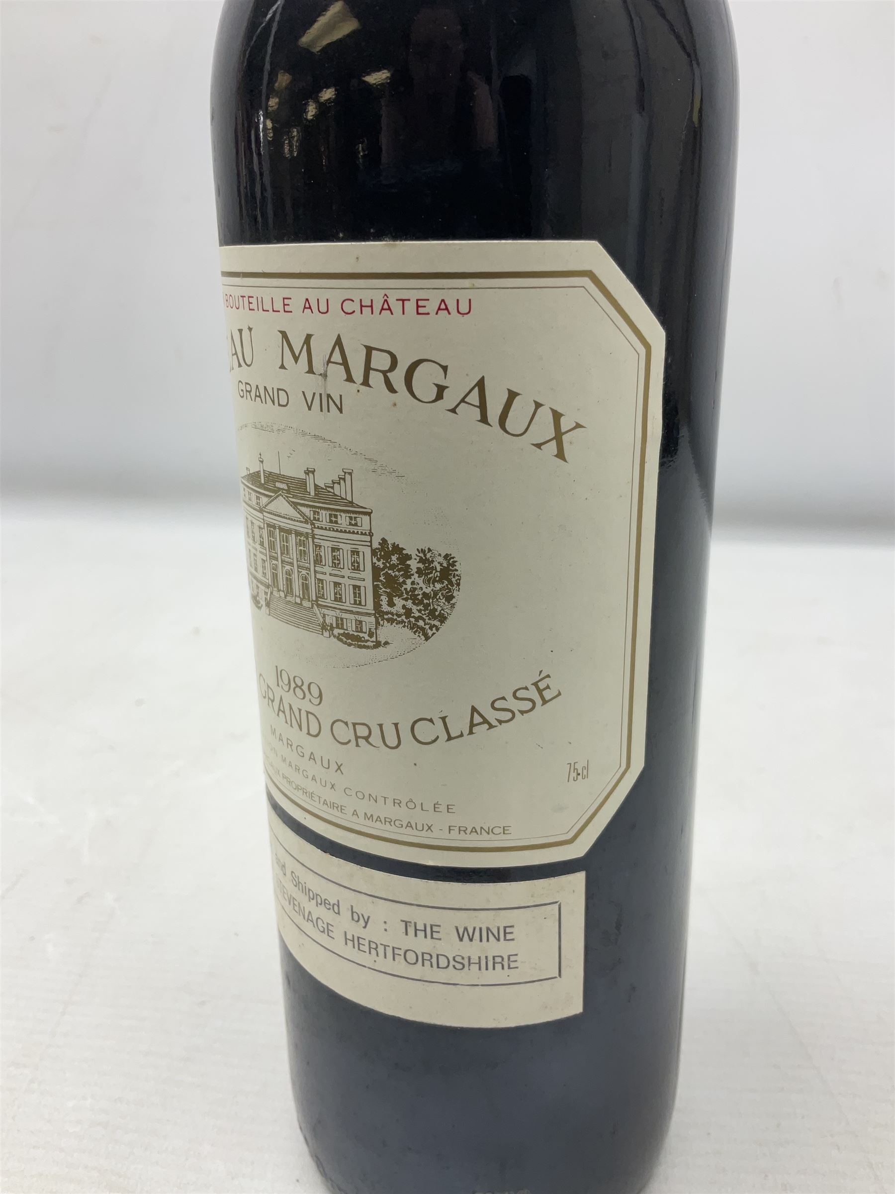 Chateau Margaux, 1989, Premier Grand Cru Classe Margaux, 75cl, 12.5% vol