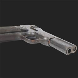 Deactivated FN Model semi-automatic pistol, barrel marked - Fabrique Nationale D'Armes Herstal - Liege (Browning-Patent), frame with FN Trademark and stamped Brevete SGDG. Serial no. 123319, Deactivation Certificate no. 166110 30/11/2021