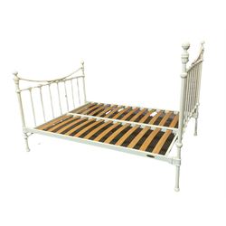 Laura Ashely Victorian style cream finish 4' 6'' double bedstead