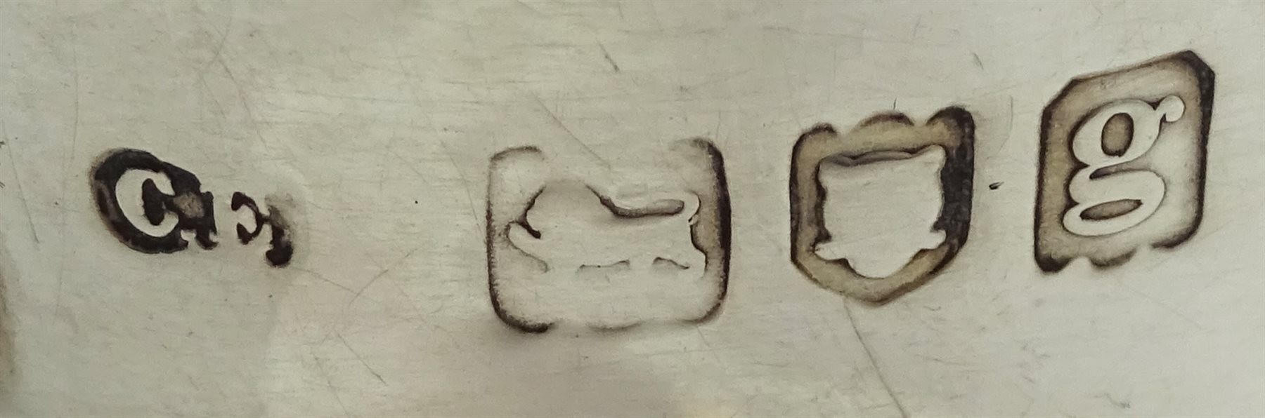 Two silver vases by Charles Edwards, London 1902, set of six teaspoons and sugar tongs by Lee & Wigfull, Sheffield 1918 cased, silver clover leaf bon bon dish by Henry Matthews, Birmingham 1903 and a hallmarked silver lidded box, weighable silver approx 6.9oz 