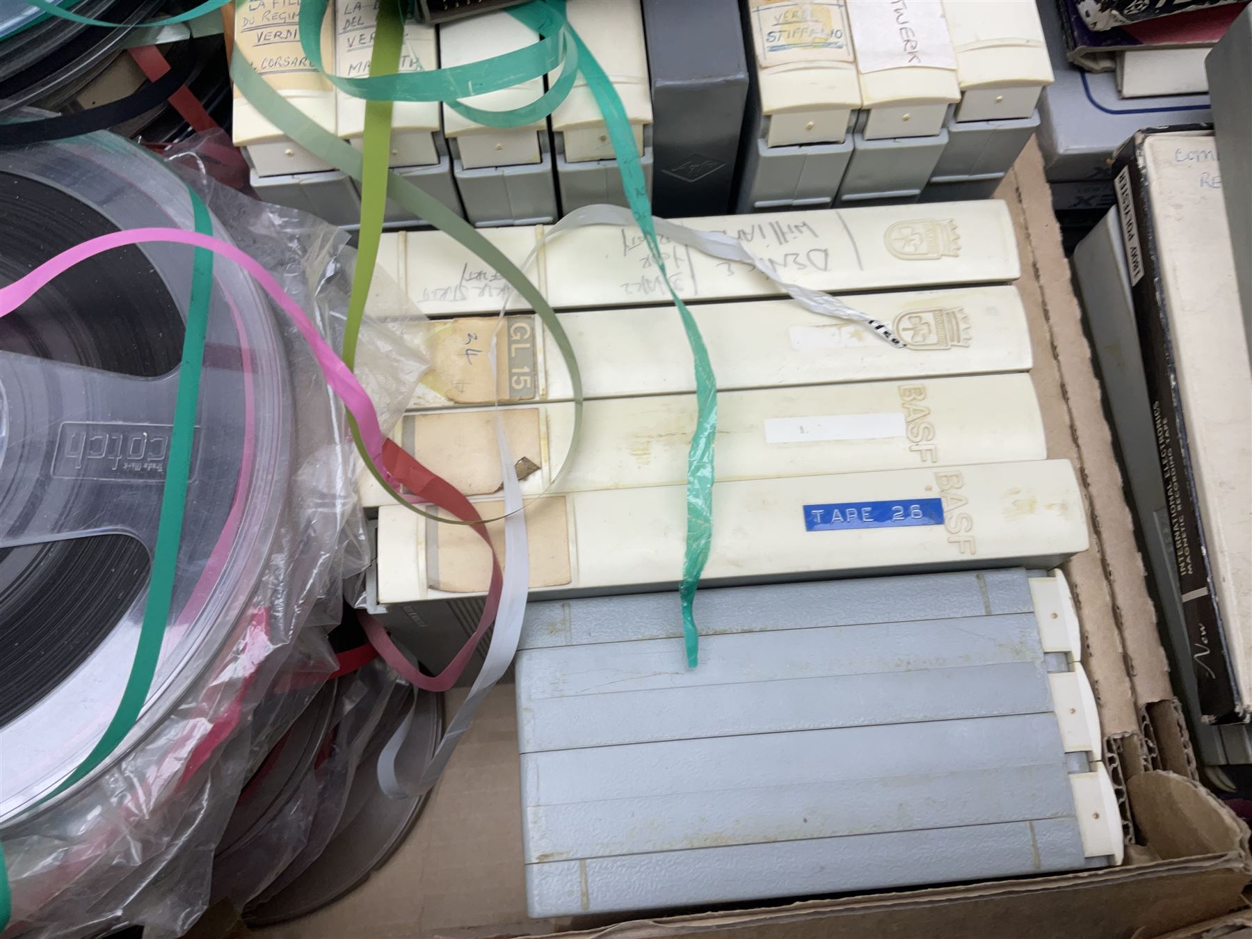 Realistic TR-3000 Logic Control stereo tape deck reel to reel HiFi, with a large collection of reels 