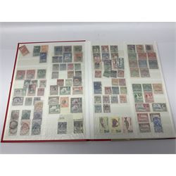 Great British, Commonwealth and World stamps, including South Africa, Malta, Falkland Islands, Gambia, Hong Kong, Grenada, Nyasaland, Somaliland, Antigua etc, housed in six albums or stockbooks