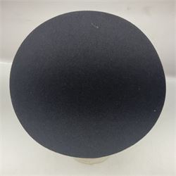 1950s British Red Cross North Yorkshire dress uniform comprising tunic, trousers, greatcoat and visor cap; bears manuscript label '1956 Ware'