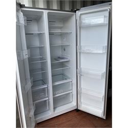 Siemens KA93NVIFP/01 dual American side by side fridge freezer  - THIS LOT IS TO BE COLLECTED BY APPOINTMENT FROM DUGGLEBY STORAGE, GREAT HILL, EASTFIELD, SCARBOROUGH, YO11 3TX