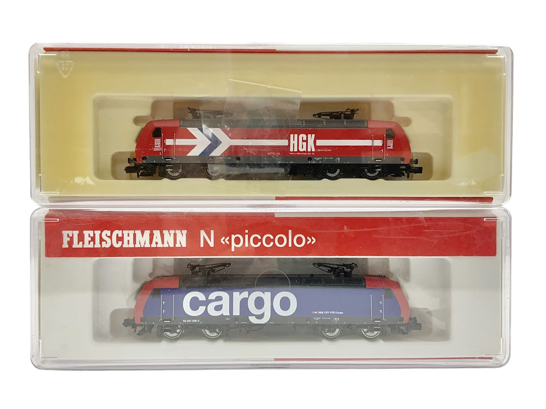 Fleischmann 'N' gauge 'Piccolo' - two double pantograph