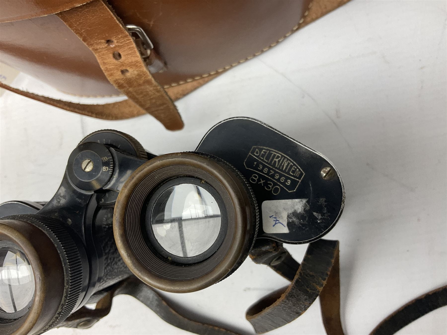 Three pairs of Carl Zeiss Jena binoculars, Jenoptem 10x50W, Jenoptem 8x30W and Deltrintem 8x30W, all cased (3)