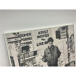 Taxi Driver film poster print, in silvered frame, H100cm