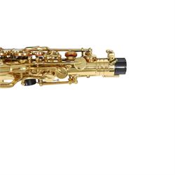Volt Voggenreiter alto saxophone, contained within hard fitted carrycase and original box