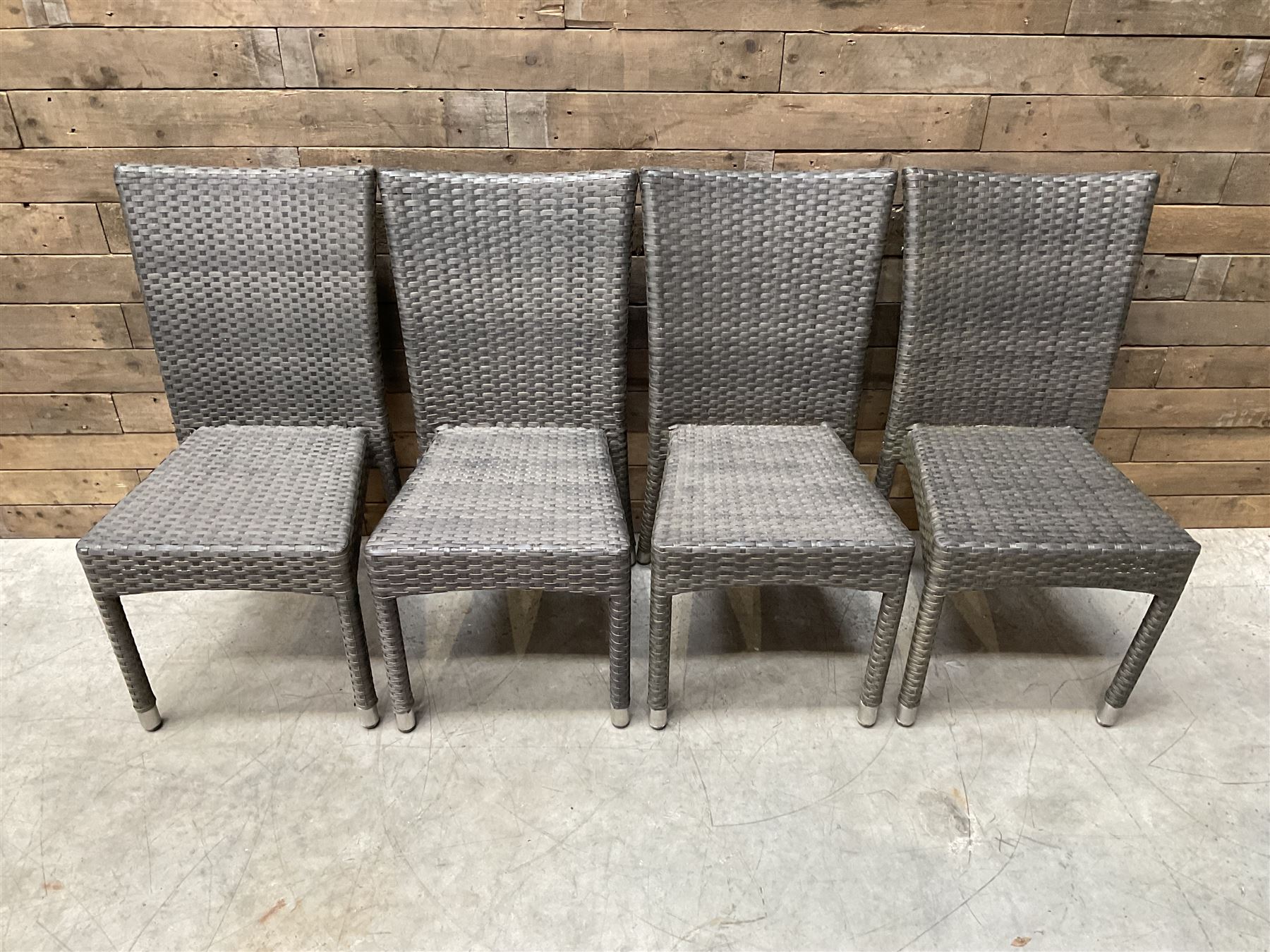 Rattan House - sixteen rattan garden chairs