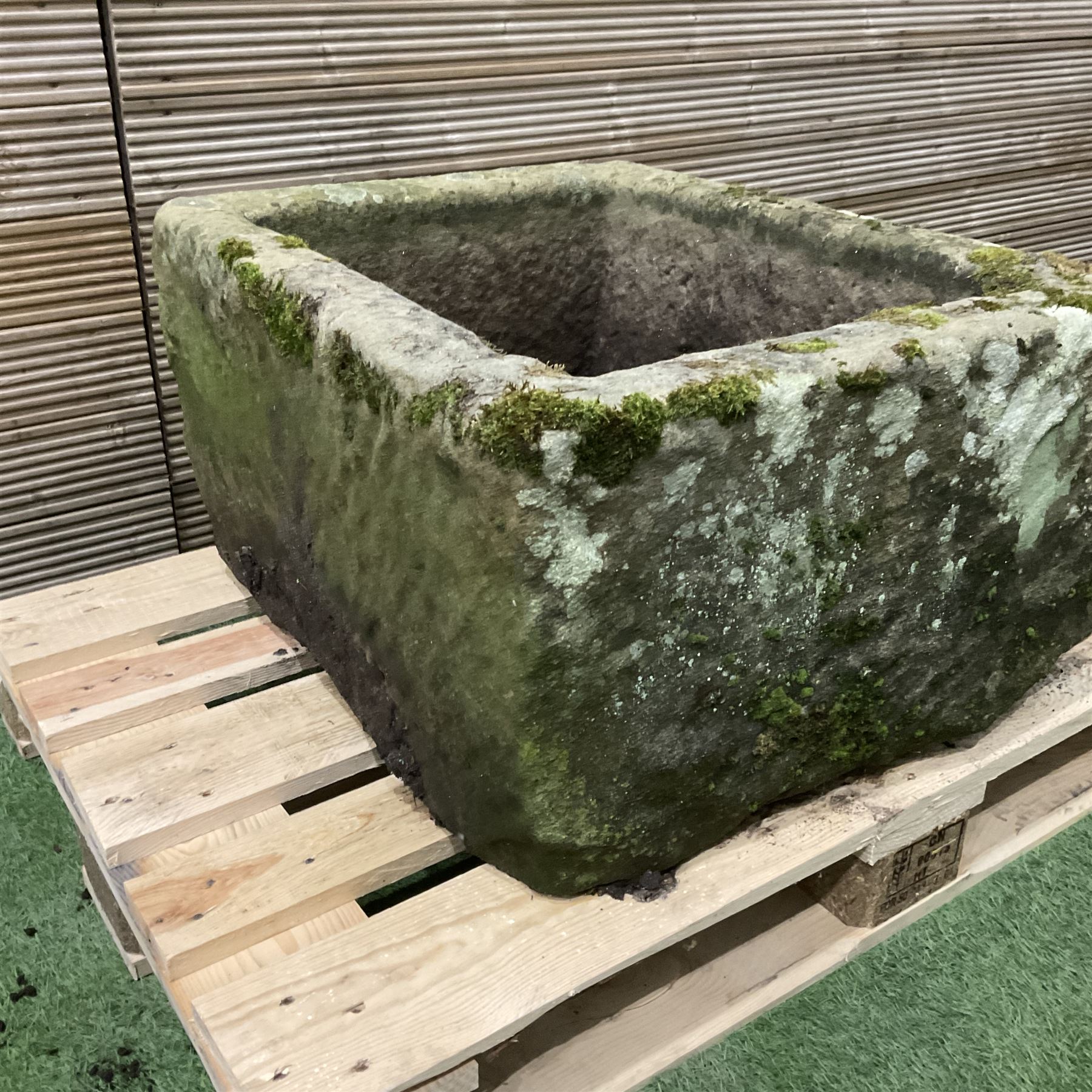 19th century large carved stone trough - THIS LOT IS TO BE COLLECTED BY APPOINTMENT FROM DUGGLEBY STORAGE, GREAT HILL, EASTFIELD, SCARBOROUGH, YO11 3TX