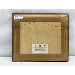 Joseph Arthur Palliser Severn RI ROI (British 1842-1931): Fishing Boats at Sunset, watercolour signed and dated 1904, 12cm x 17cm
Provenance: with The Parker Gallery, Albermarle St. London