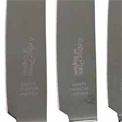 Arthur Price canteen of King's pattern cutlery