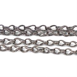 Omani silver Hirz pendant necklace