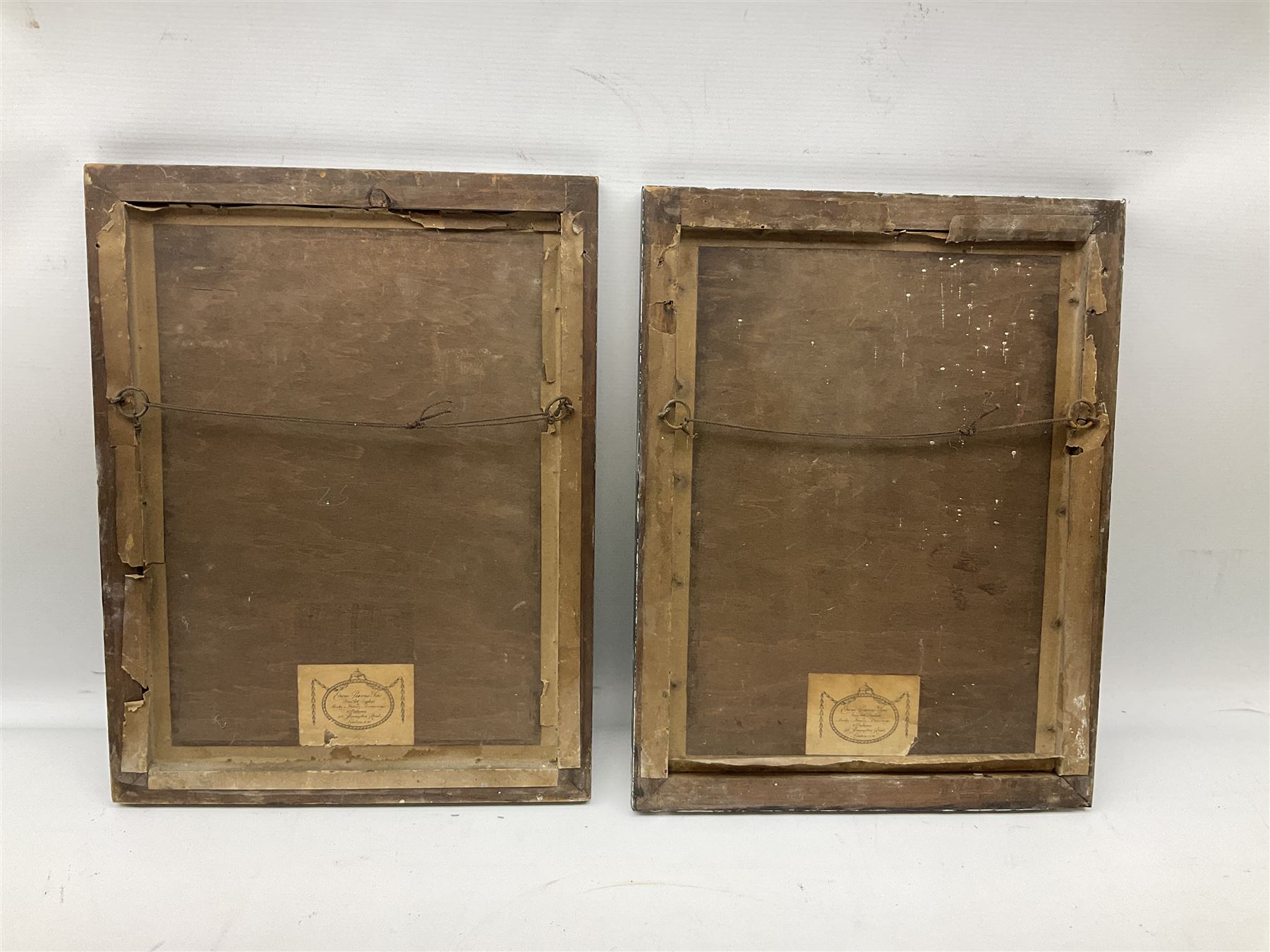 After John Collet (British 1725-1780): 'Spring' and 'Summer', pair mezzotints with hand colouring pub. 1779 and 1800, respectively 36cm x 25cm (2)