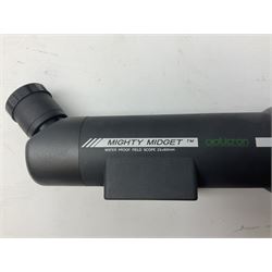 Opticron 'Mighty Midget 25x60mm field scope, in the original box with protective bag and guarantee card