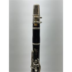 Boosey & Hawkes Regent five-piece clarinet serial no.520487, in fitted carrying case