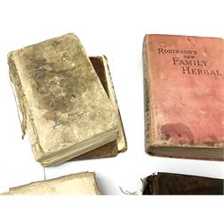 Bailliere's Popular Atlas of the Anatomy and Physiology of the Female Human Body, together with disbound medical books and works of Yorkshire interest, to include Beasley: The Book of Prescriptions, Beasley: Druggist's Receipt Book, Robinson's New Family Herbal, Hartley: Yorkshire Puddin', etc 