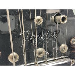 Fender Jaguar electric guitar, American Custom Shop vintage re-issue, probably in seafoam green, with tremolo arm, serial no.V1317106, L101cm; in American G&G Fender fitted hard case with paperwork