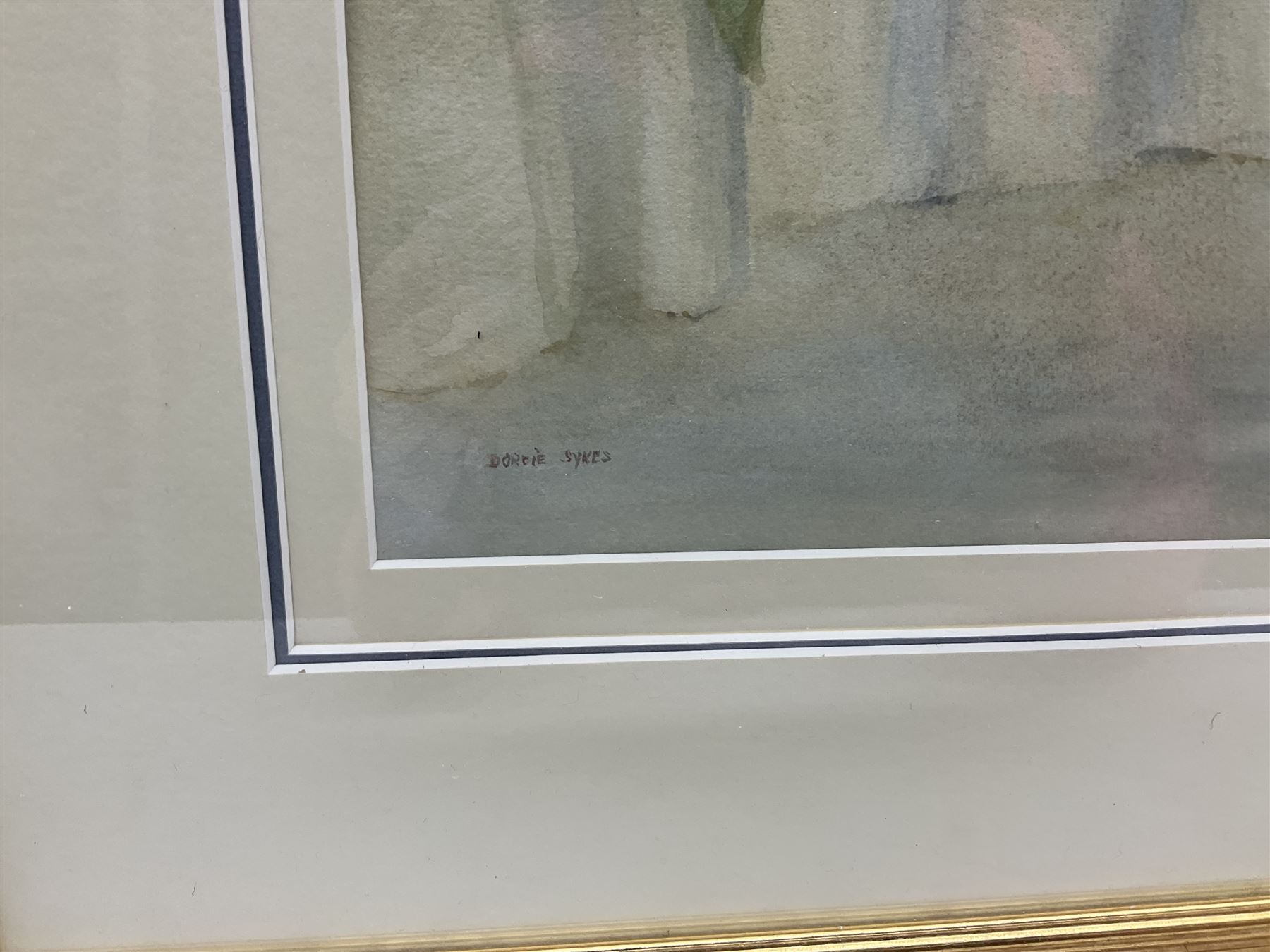 Dorcie Sykes (British 1908-1998): Still Life of Summer Flowers, watercolour signed 45cm x 49cm