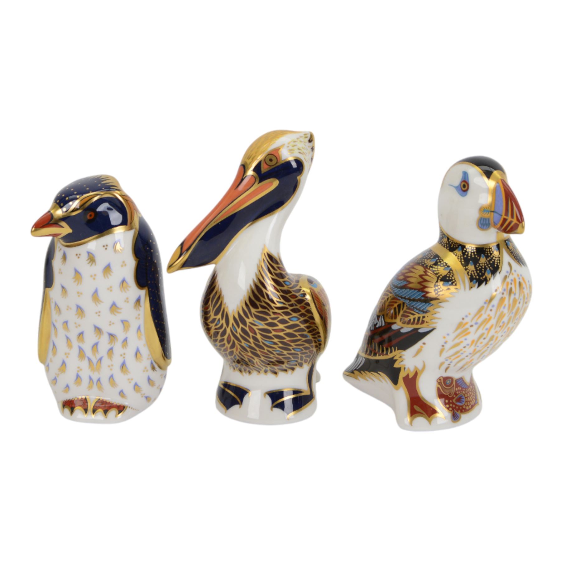 Three Royal Crown Derby paperweights | Ceramics | 154918