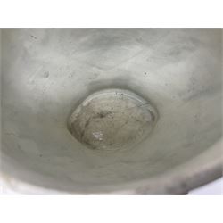 Early 19th century Prattware jug, circa 1800, decorated with two heart shaped panels of children, titled Sportive Innocence and Mischievous Sport, further decorated with acanthus and foliate borders, H22cm