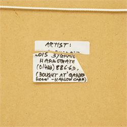 Lois Bygrave (Northern British 1915-1996): Fountains Abbey, watercolour and ink attributed verso 24cm x 33cm