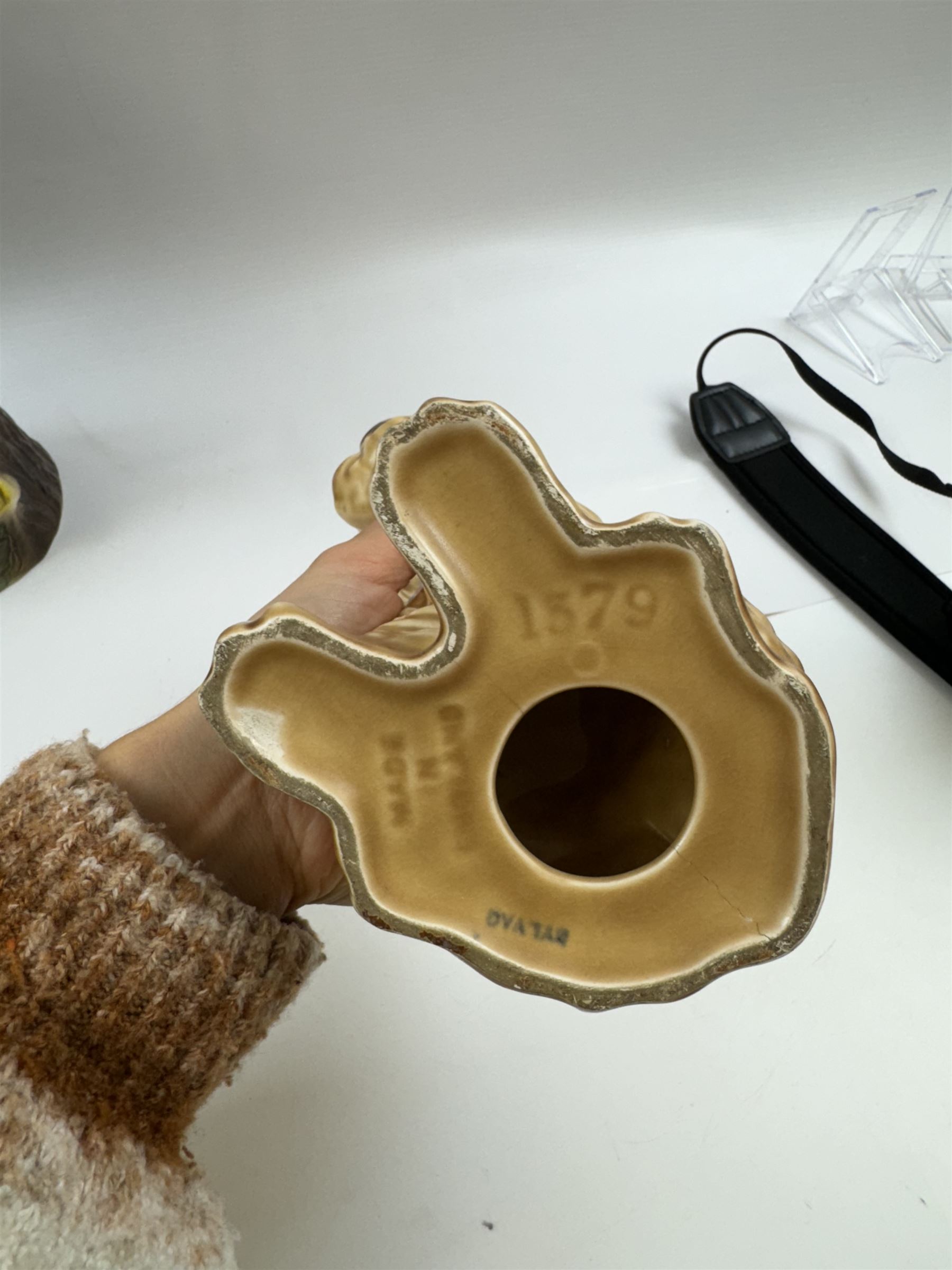 Collection of Sylvac, including posy vase, jug and dog figure, together with a Hornsea Fauna jug