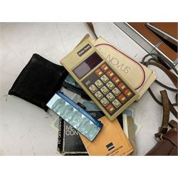 Minolta SRT101 camera, together with Halina camera, Fujifilm DX-8, Canon digital IXUS 1001S and other cameras and accessories 