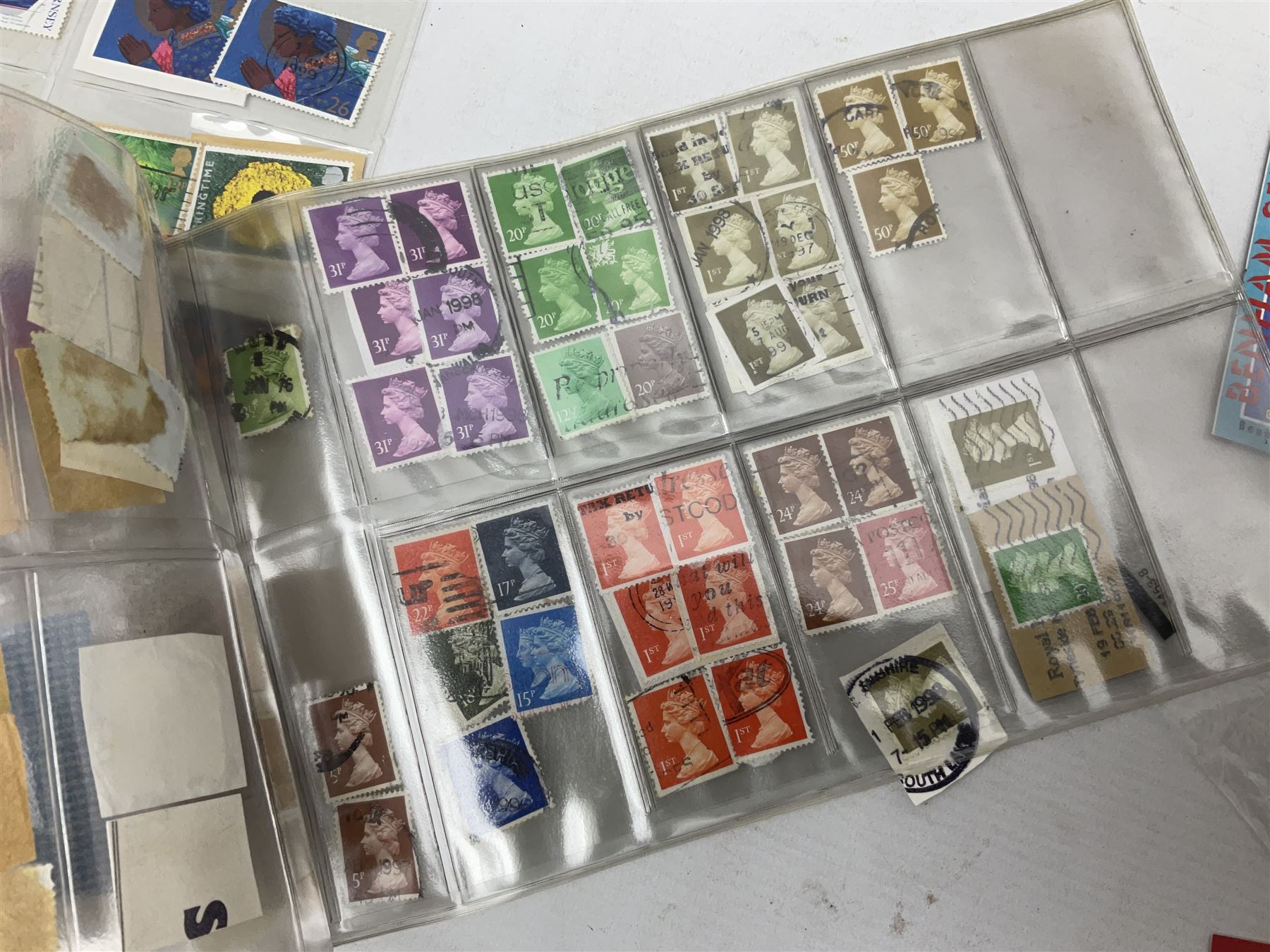 Quantity of stamps, to include British and world examples, usable postage etc, some in albums