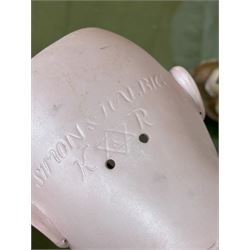 Three 19th century bisque head dolls, all stamped by makers. (3) - COLLECTION BY APPOINTMENT FROM: The White House, Thirsk Road, Easingwold, York, YO61 3NF - CALL 01723 507111 TO ARRANGE