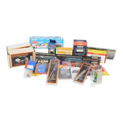 Model railway accessories, including H&M Loco Tester, Peco Locomotive Servicing Kit, Hornb...