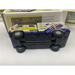 Kovap - eleven tinplate models to include Tractor and Trailer, Road Roller 1927, Moving Moneybox 1924, Hawkeye type B 1924, Boy on a Tricycle; all in original boxes 