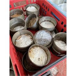 Various pie tins, 4”, 5” and 7”, in four boxes - THIS LOT IS TO BE COLLECTED BY APPOINTMENT FROM DUGGLEBY STORAGE, GREAT HILL, EASTFIELD, SCARBOROUGH, YO11 3TX