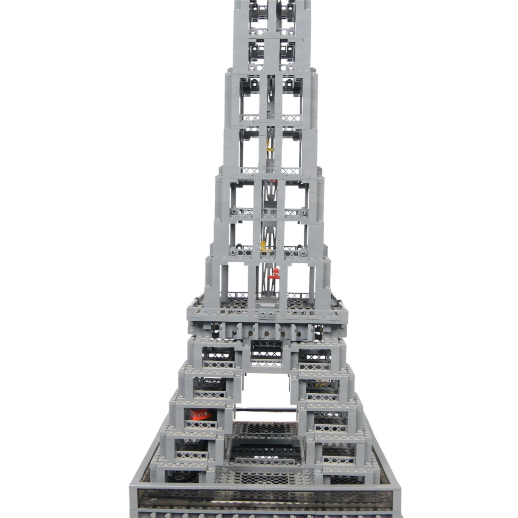 Lego Eiffel Tower no. 10181, 1:300 scale, built, with box and instructions