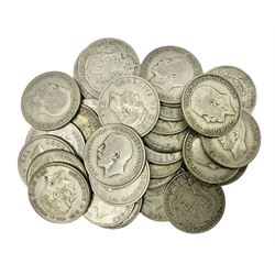 Approximately 440 grams of Great British pre-1947 silver halfcrown coins