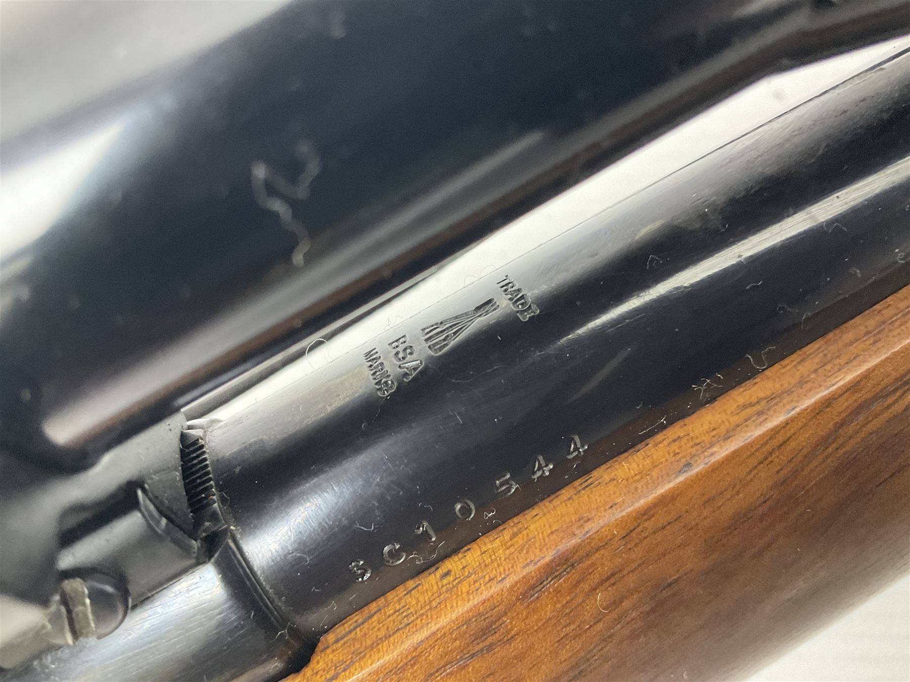 FIREARMS CERTIFICATE REQUIRED - BSA Supersport 5 bolt-action .22 LR rim-fire rifle with five-shot magazine, the 58.5cm (23