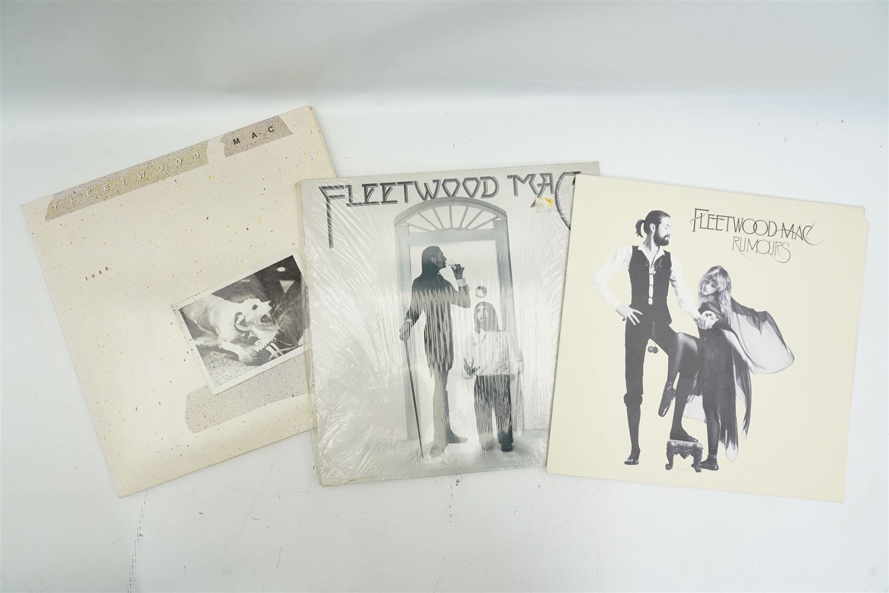 Large collection of records including Genesis, Fleetwood Mac, Dire Straits, U2 etc