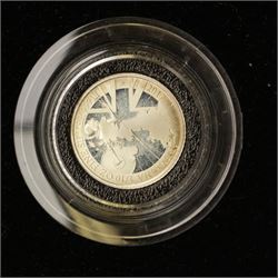 The Royal Mint United Kingdom 2017 silver proof Britannia six-coin set, cased with certificate