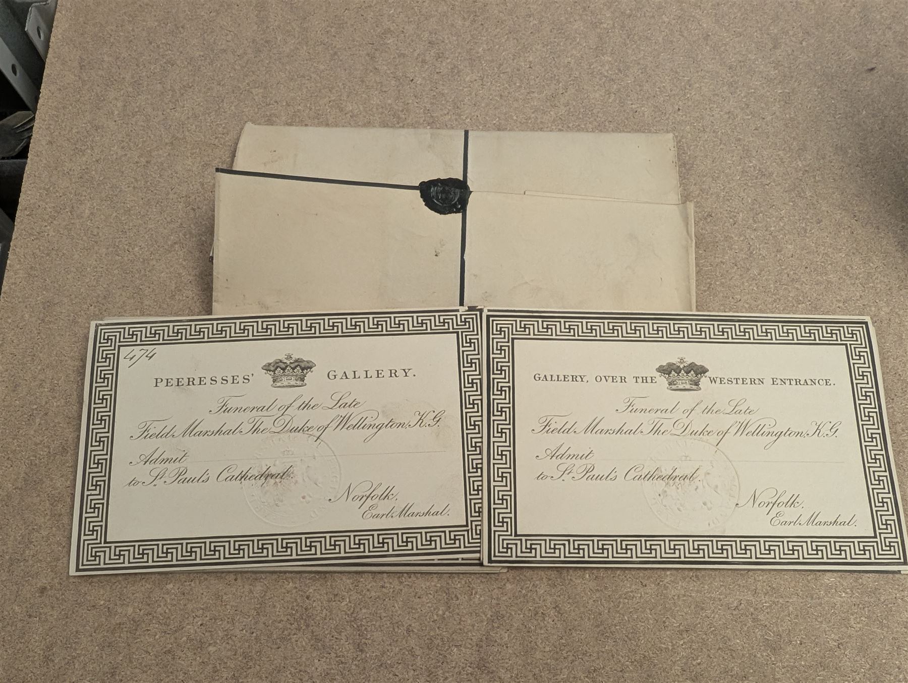 Collection of mostly Royal ephemera and commemorative memorabilia, including souvenir programmes, Royal Pedigrees, postcards, and newspaper reprints, etc, contained within a folder