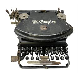 Early 20th Century 'The Empire' typewriter, L33cm H13cm