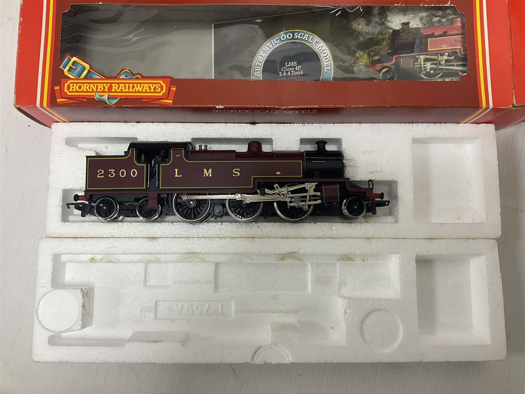 Hornby ‘00’ gauge - LMS Class 4P 2-6-4 Tank locomotive no.2300; Class 9F ‘Evening Star’ 2-10-0 no.92220; LMS Patriot Class 5XP ‘Duke of Sutherland’ 4-6-0 no.5541 (3) 