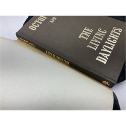 Ian Fleming: Octopussy and The Living Daylights. 1966 First edition with dustjacket; together with From Russia With Love. Book Club edition with dustjacket (2)