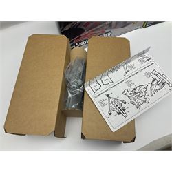 Star Wars - La Guerra De Las Galaxias La Guerre Des Etoiles - A-Wing Fighter; Luke's T-16 Skyhopper; Darth Vader's TIE Fighter; and Rebel Snowspeeder; all boxed (4)