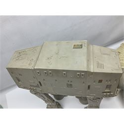 Star Wars - two unboxed vintage Star Wars vehicles comprising Millenium Falcon with 3 3/4